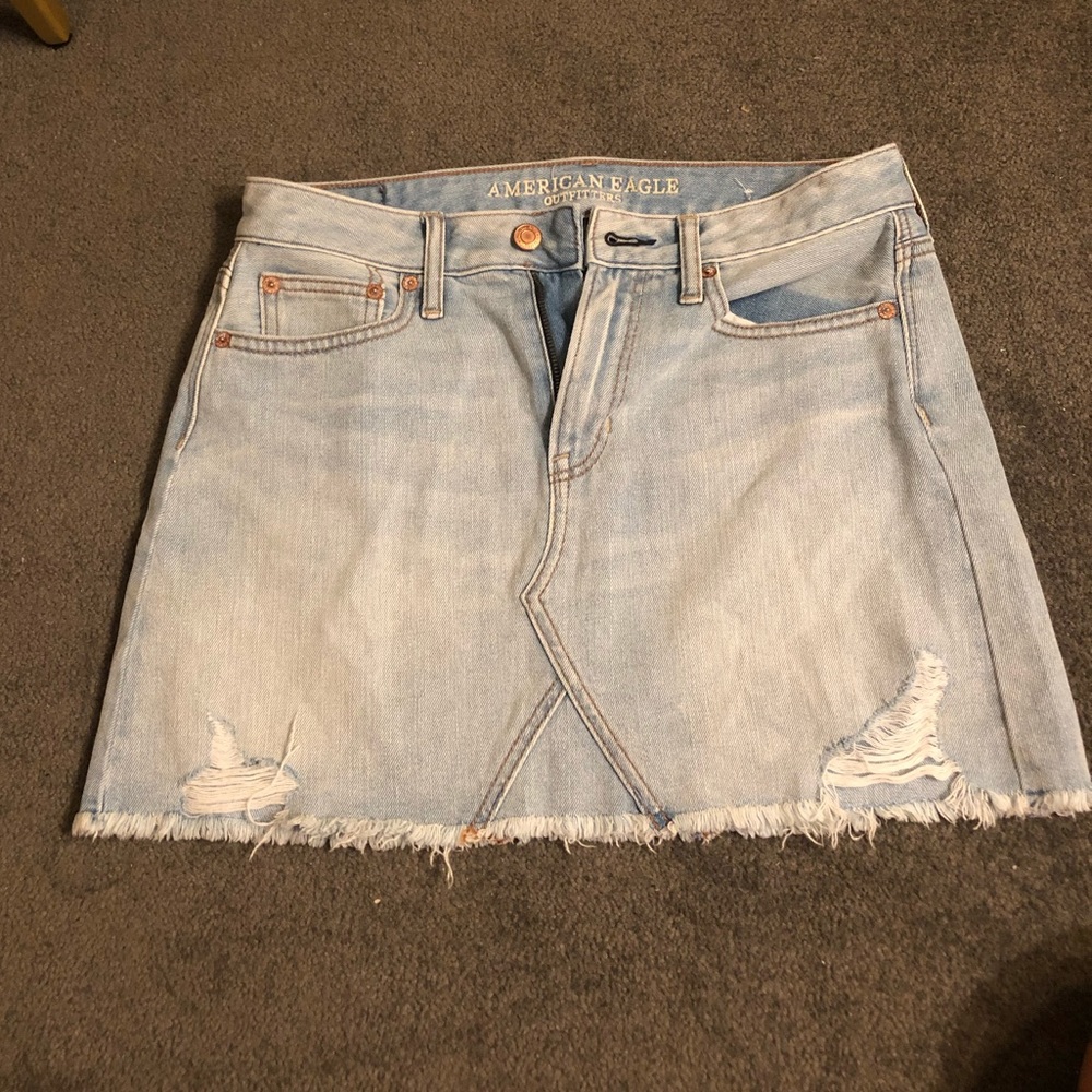 American Eagle Jean skirt.